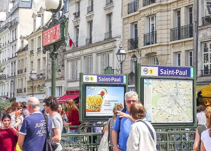 Apartment Saint Paul, Rue Pavee, Duplex - Id 1049